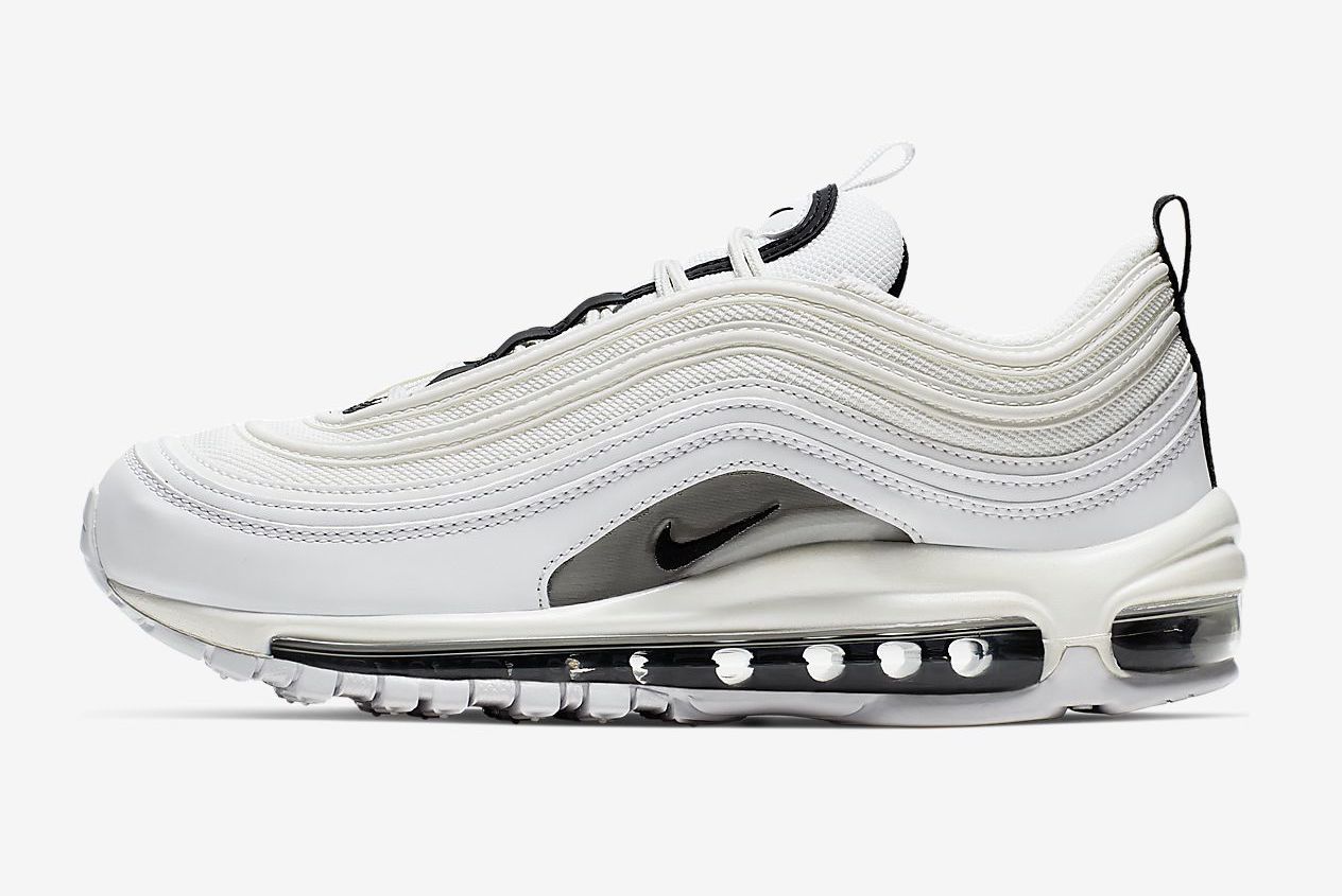 Nike Air Max 97 White Black Side