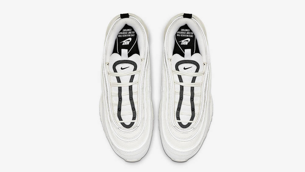 Nike Air Max 97 White Black Top