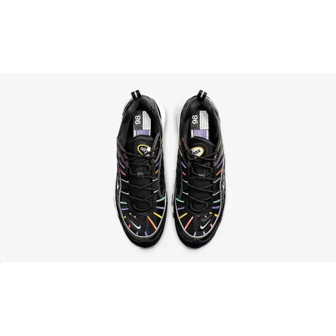 Nike Air Max 98 Black Multi | Where To Buy | BV0989-023 | The Sole Supplier