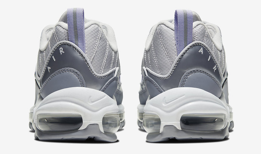 Nike Air Max 98 Metallic Grey back