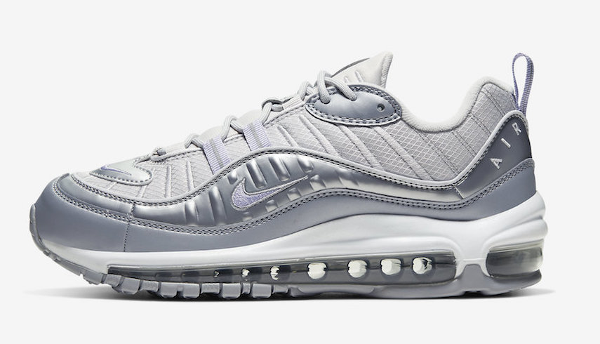 Grey air max sales 98