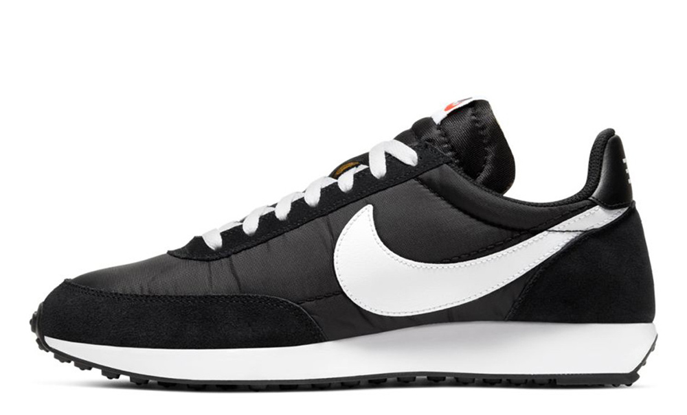 nike tailwind 79 black white