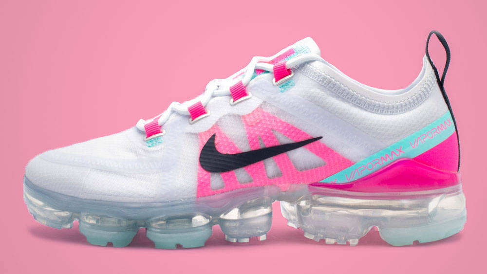 Nike Air VaporMax 2019 Pink Blast Blue Nike Air VaporMax 2019 Pink Blast Blue