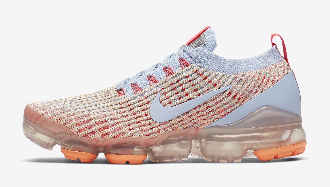 Nike Air VaporMax Flyknit 3 Orange side 1
