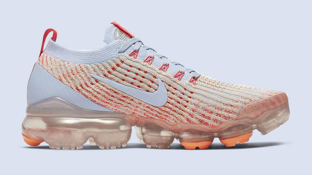 Nike Air VaporMax Flyknit 3 Orange side copy Nike Air VaporMax Flyknit 3 Orange side copy