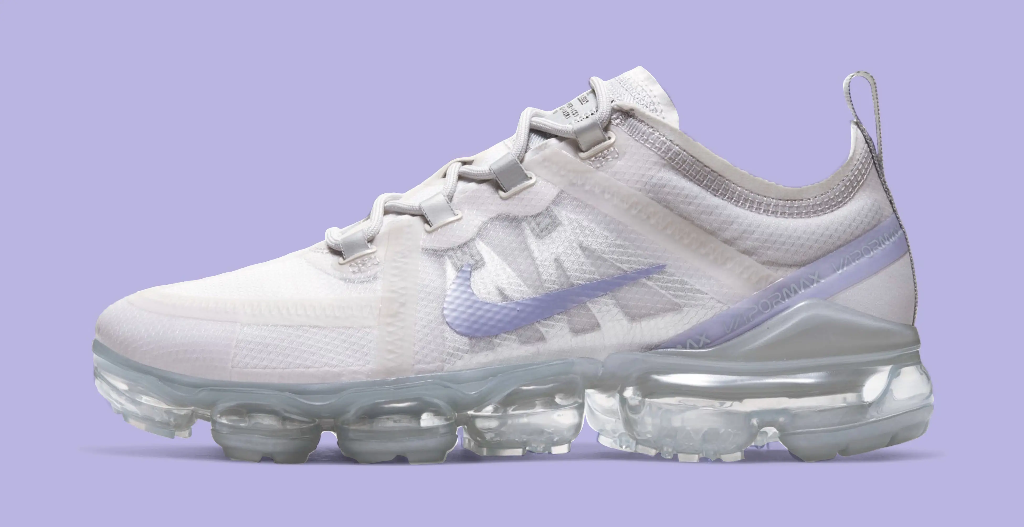 Nike vapormax grey clearance purple