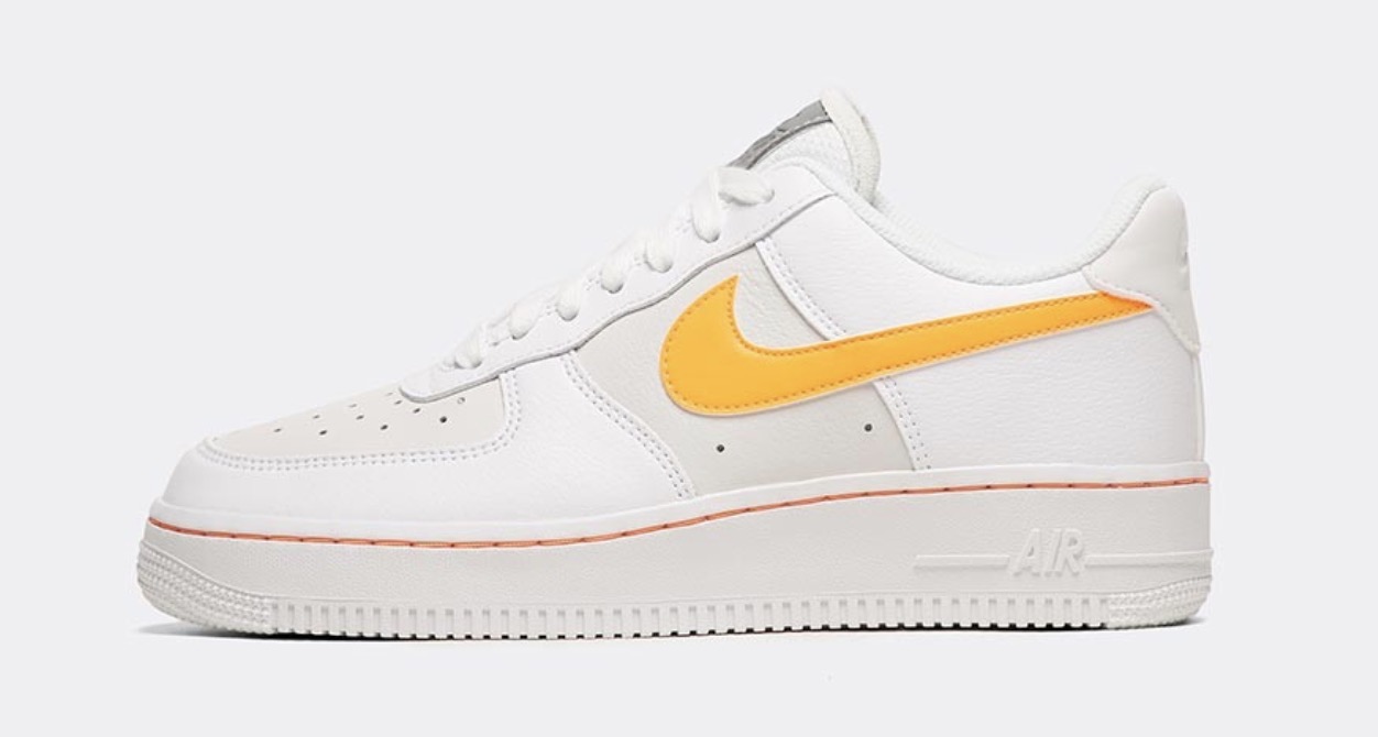 Nike Air force 1 Orange White