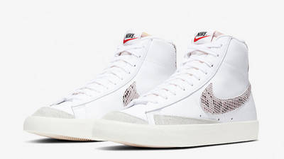 nike blazer mid 77 vintage reptile white