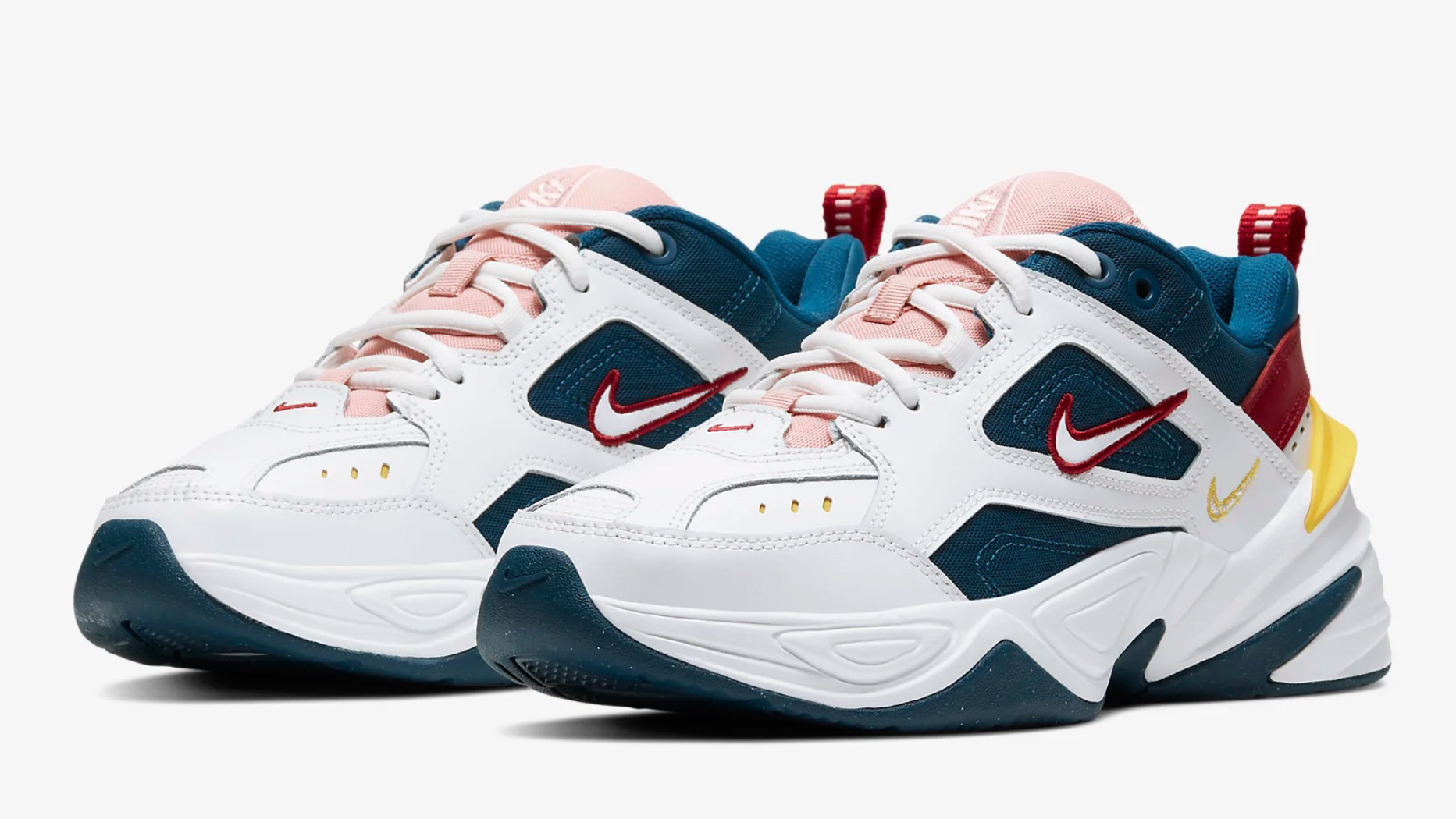 Nike M2k Tekno White Blue Force