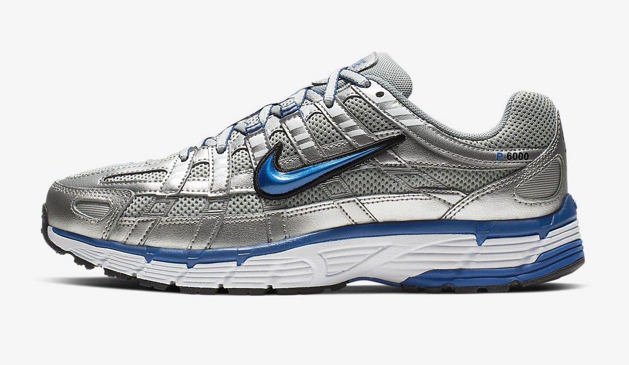Nike P-6000 Silver Blue