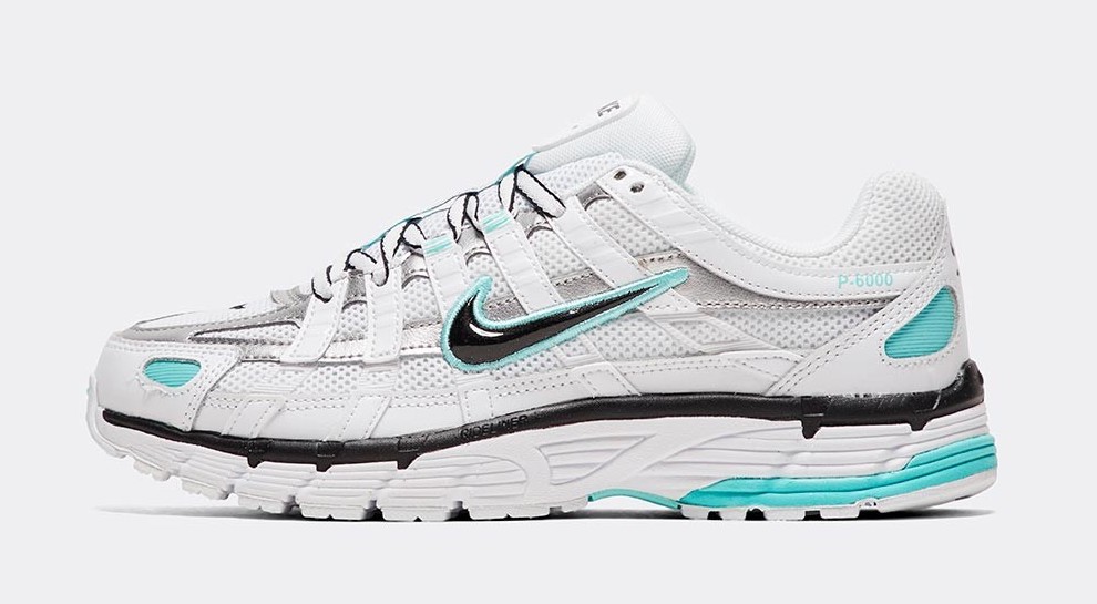 Nike P6000 Blue Silver