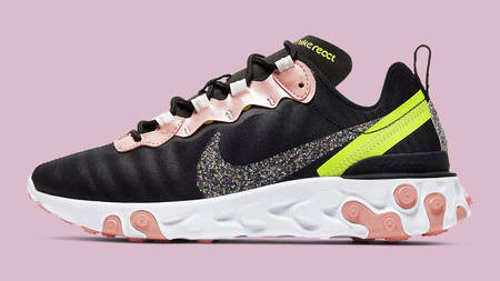 The Nike React Element 55 Gets Glamorous In Glitter The Nike React Element 55 Gets Glamorous In Glitter