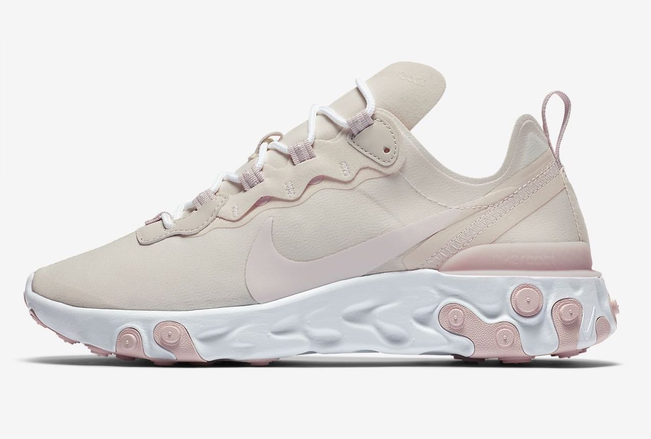 Nike React Element 55 Light Soft Pink