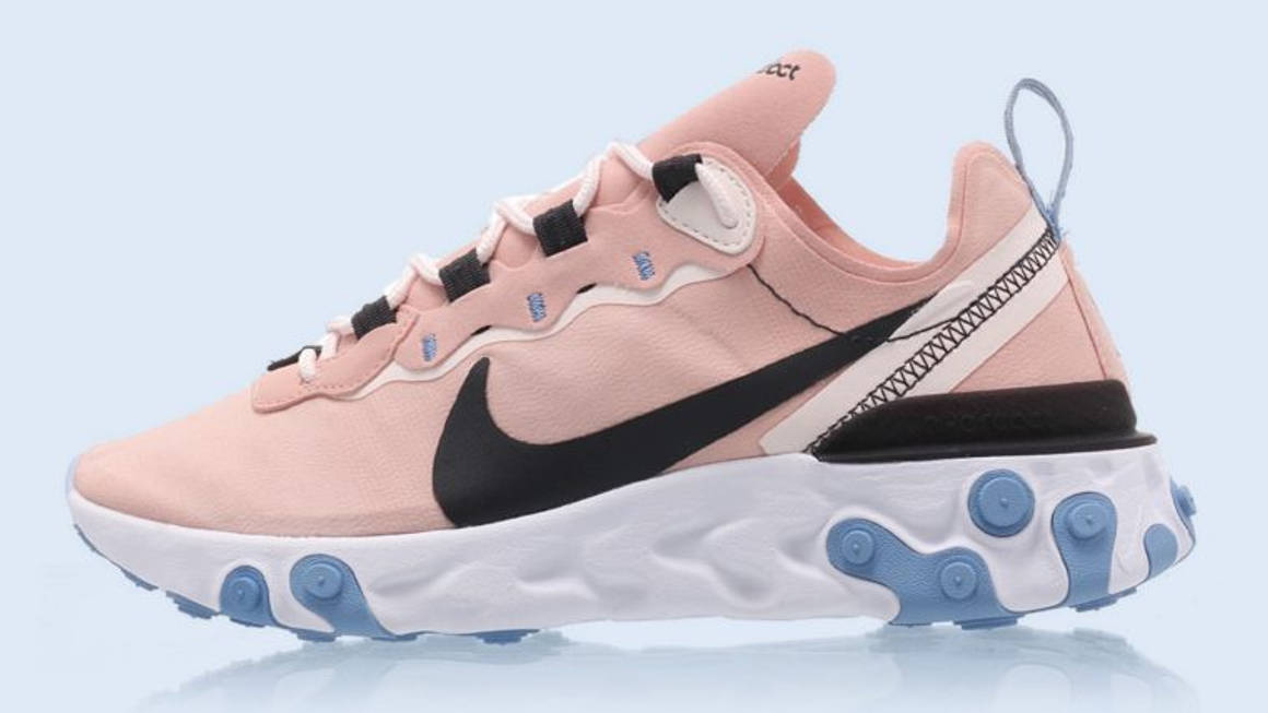 nike react element 55 pistachio frost digital pink