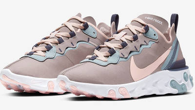 nike react element 55 pumice sanded purple