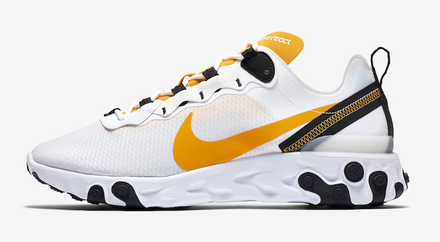 Nike React Element 55 University Gold side 2