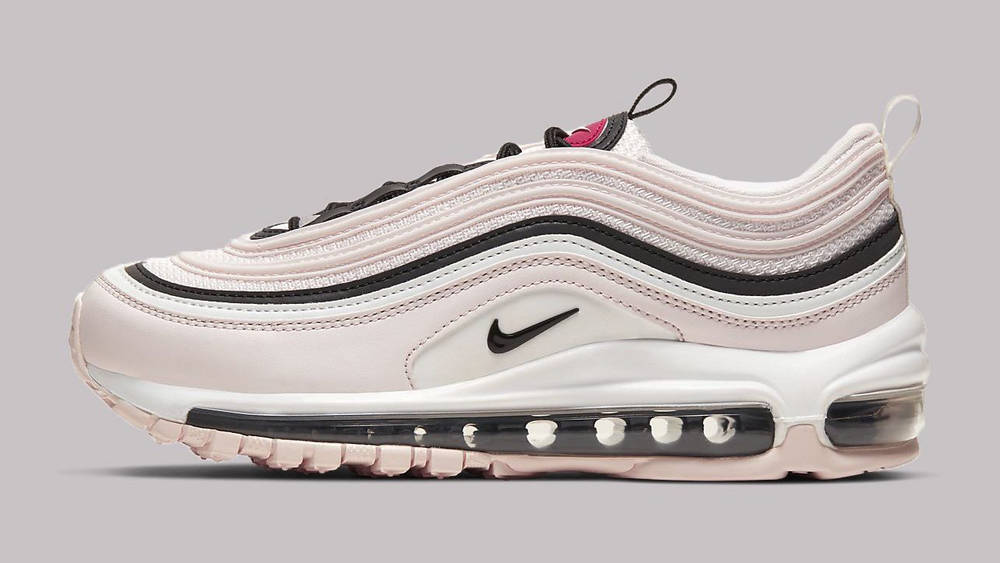 Nike air Max 97 Pink Black White side copy Nike air Max 97 Pink Black White side copy