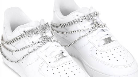 Put A Ring On It With The Swarovski x Nike Air Force 1 'Bridal' Put A Ring On It With The Swarovski x Nike Air Force 1 'Bridal'