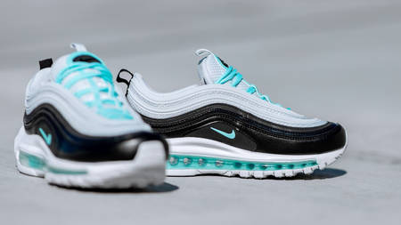 Eye Catching Blue Detailing Decorates This Nike Air Max 97 Eye Catching Blue Detailing Decorates This Nike Air Max 97