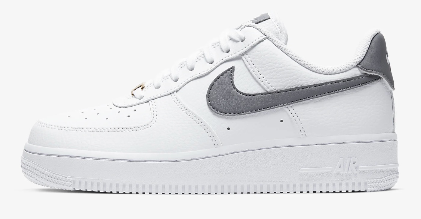 Nike's Air Force 1 Goes Cool In A White And Grey Colourway