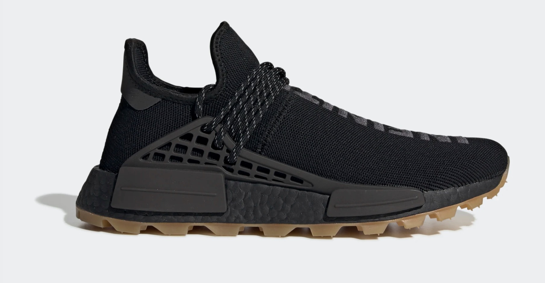 Pharell x adidas NMD Hu Black