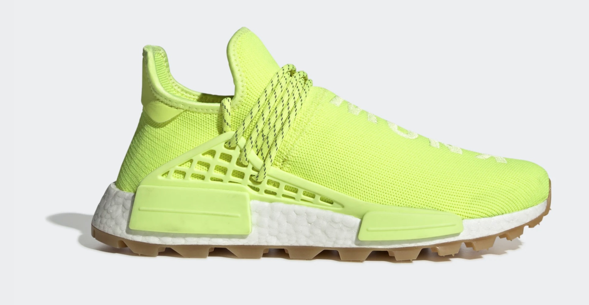 Pharell x adidas NMD Hu Solar Yellow