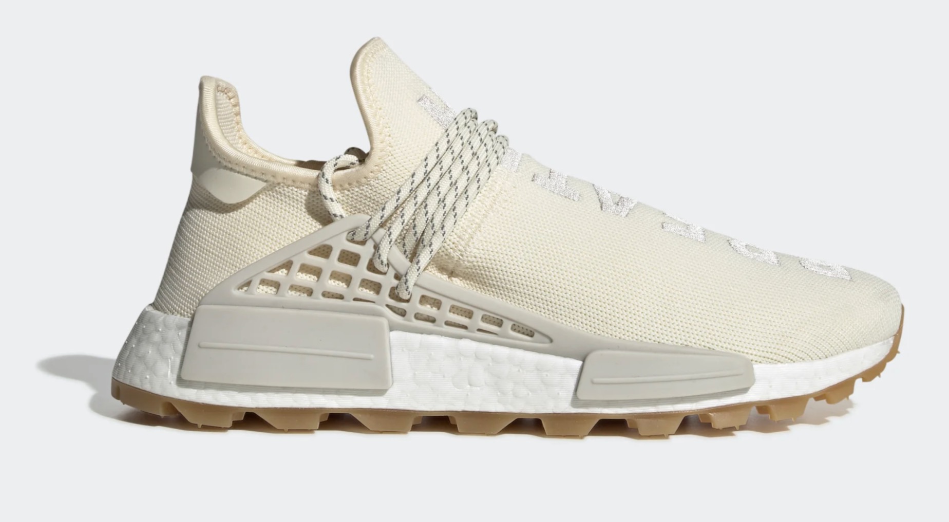 Pharell x adidas NMD Hu White Cream