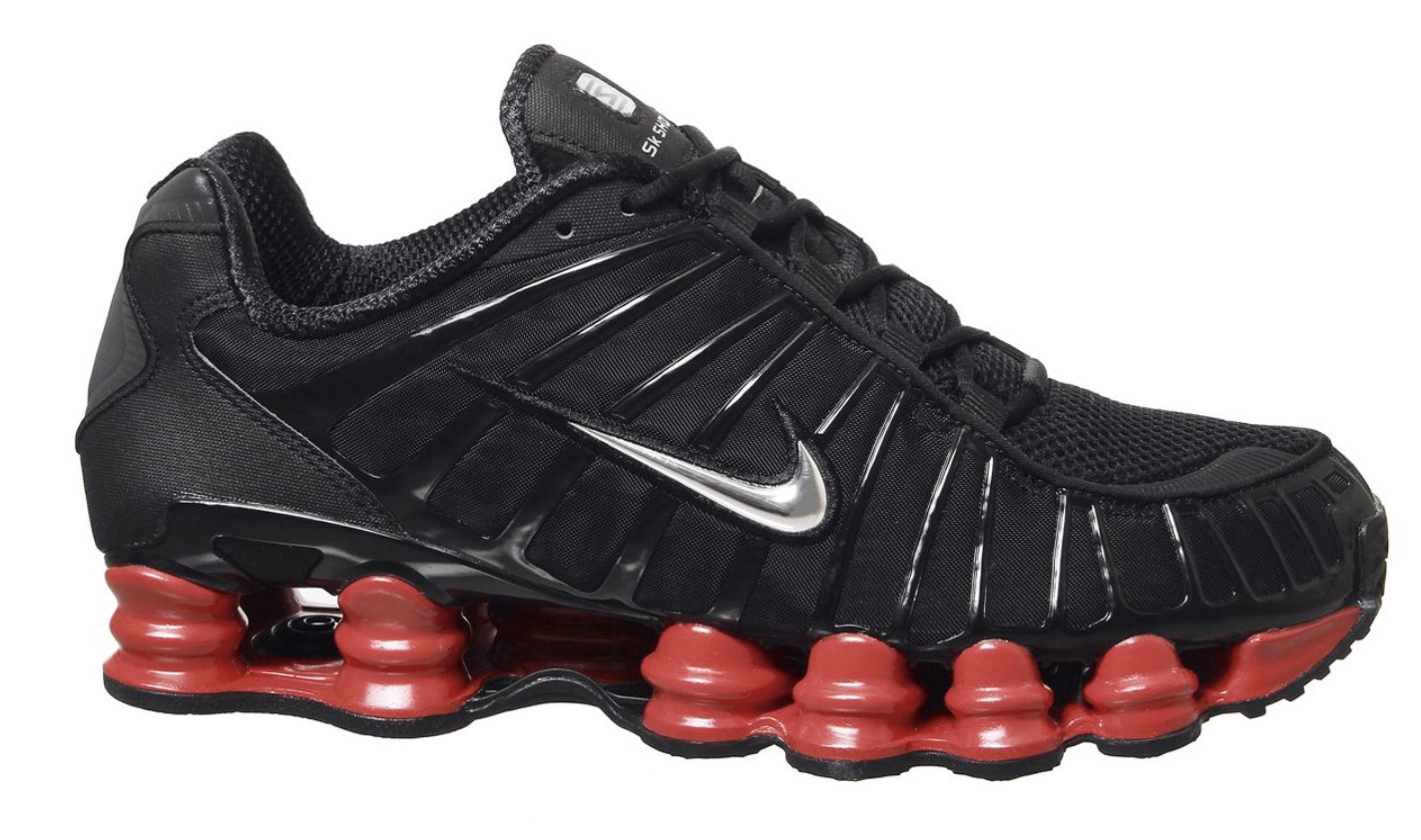 Skepta Nike Shox TL Red Black