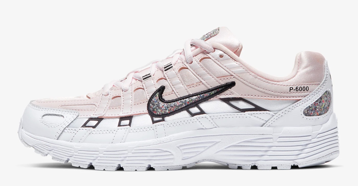 This Pink Glittery Satin Nike P-6000 Could Be The Cutest Yet
