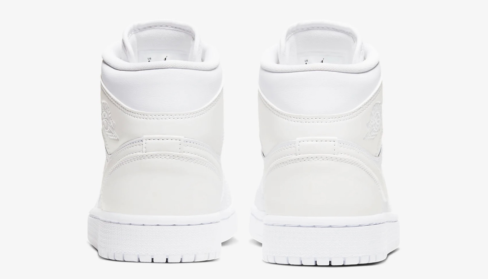 This Triple White Air Jordan 1 Mid On Nike Is One For The Minimalists 5