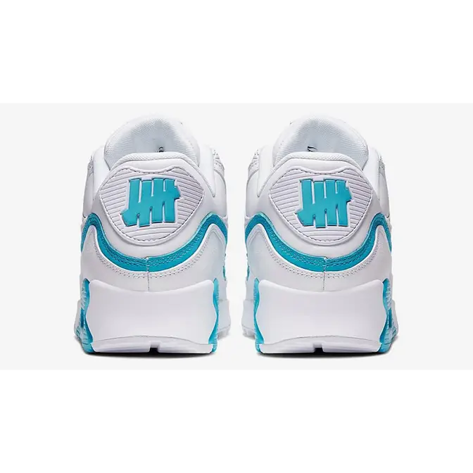 UNDEFEATED x Nike Air Max 90 White Blue | Where To Buy | CJ7197-102 ...