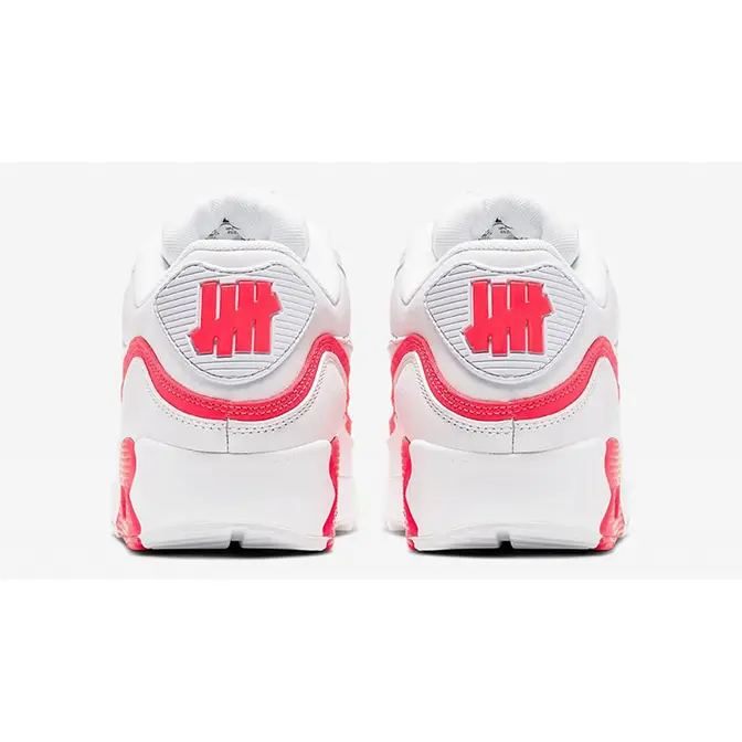 UNDEFEATED x Nike Air Max 90 White Red Where To Buy CJ7197 103 The Sole Supplier