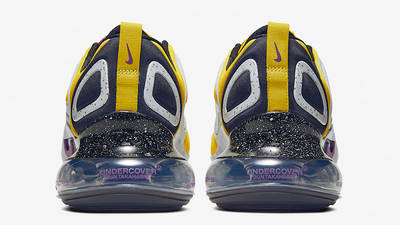 UNDERCOVER x Nike Air Max 720 Yellow CN2408-001 back