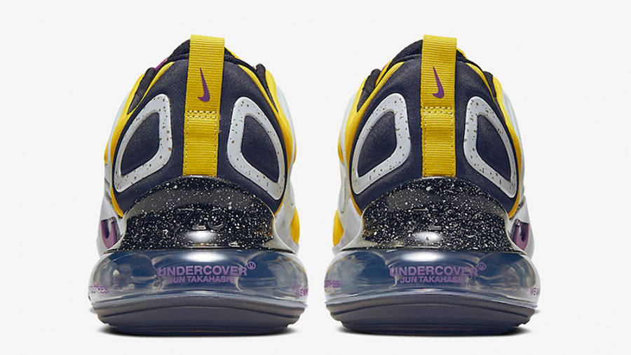 UNDERCOVER x Nike Air Max 720 Yellow CN2408-001 back