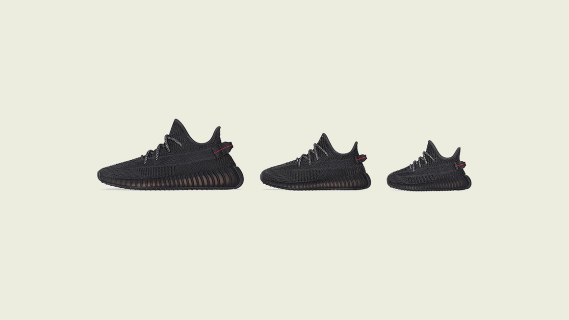 yeezy 350 v2 black restock