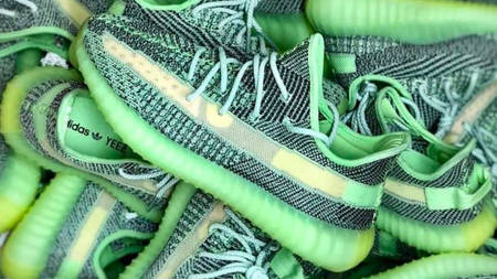 First Look At The Yeezy Boost 350 V2 'Yeezreel'