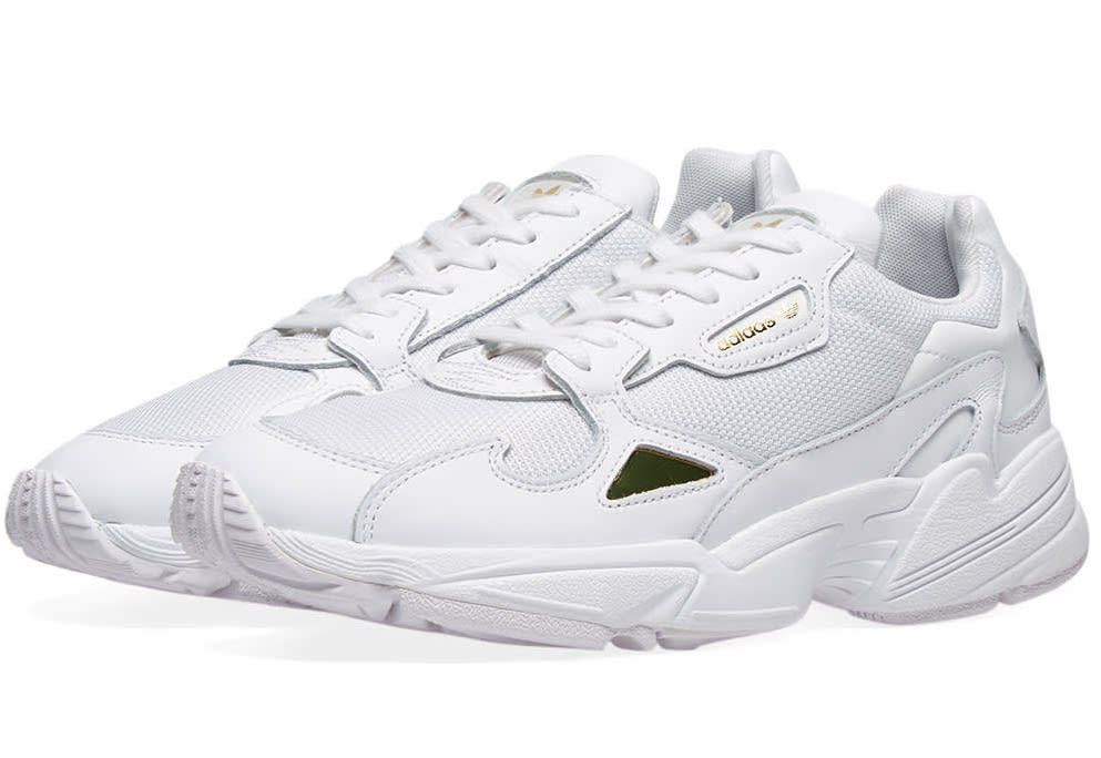 adidas Falcon White Metallic Gold