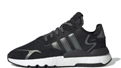 adidas Nite Jogger Black White FU6844