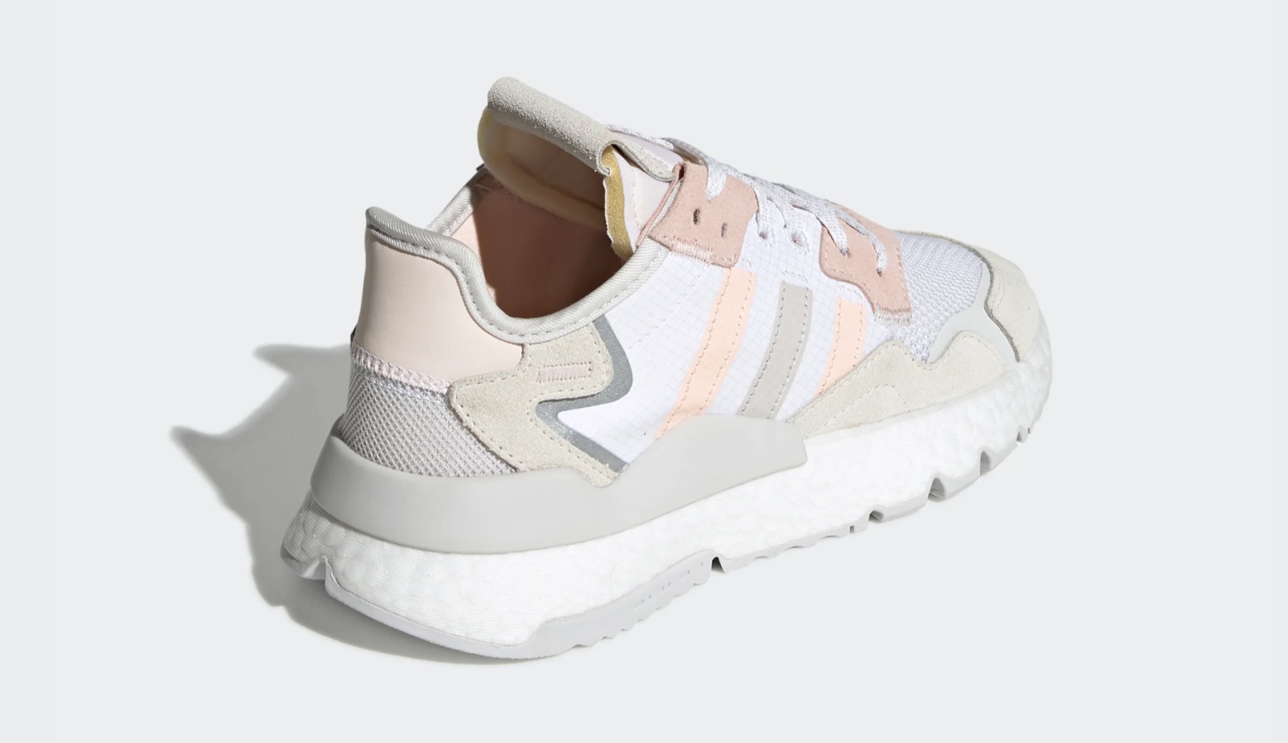 adidas Nite Jogger Icey Pink White back