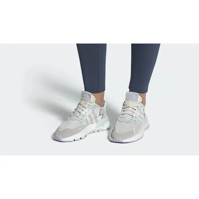adidas Sneaker Nite Jogger White Mint