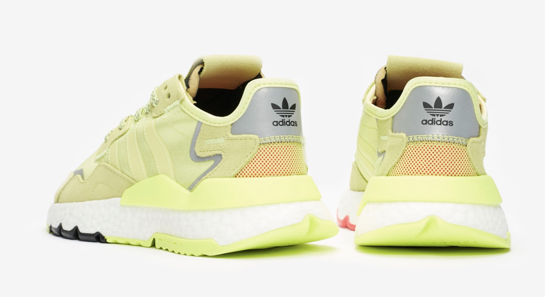adidas Originals Nite Jogger Semi Frozen Yellow back