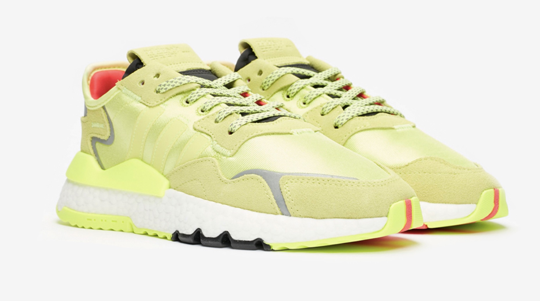 adidas Originals Nite Jogger Semi Frozen Yellow front
