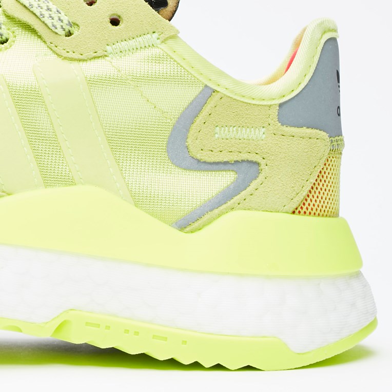 adidas Originals Nite Jogger Semi Frozen Yellow heel