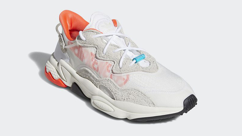 adidas Ozweego Logo Mania White Orange