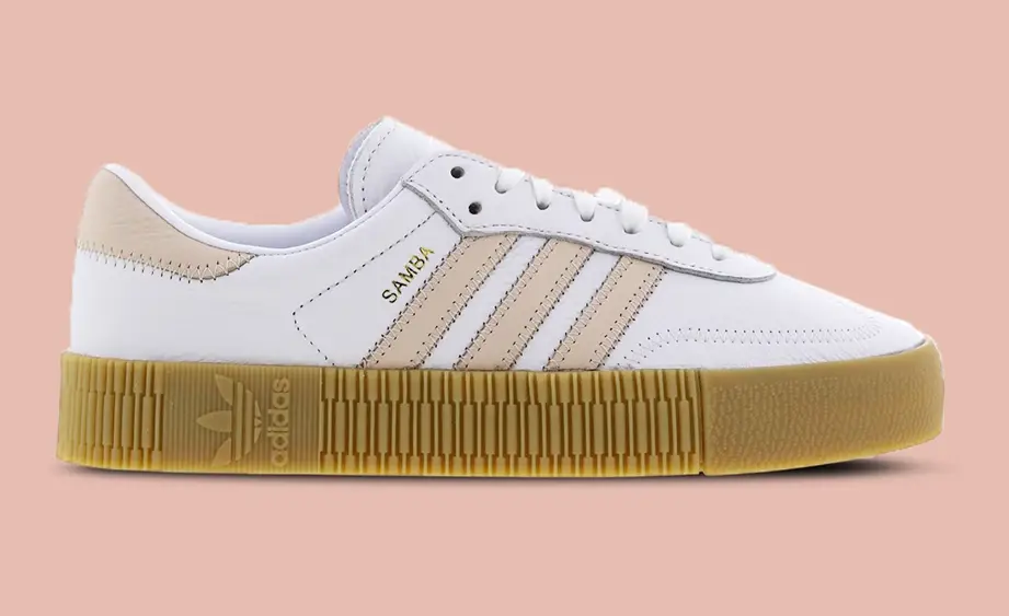 Be Quick To Get The Last Sizes Of This adidas Sambarose In White & Pink ...
