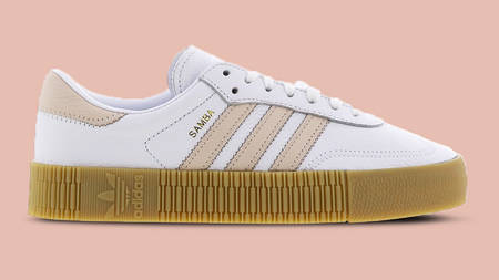 Be Quick To Get The Last Sizes Of This adidas Sambarose In White & Pink Be Quick To Get The Last Sizes Of This adidas Sambarose In White & Pink