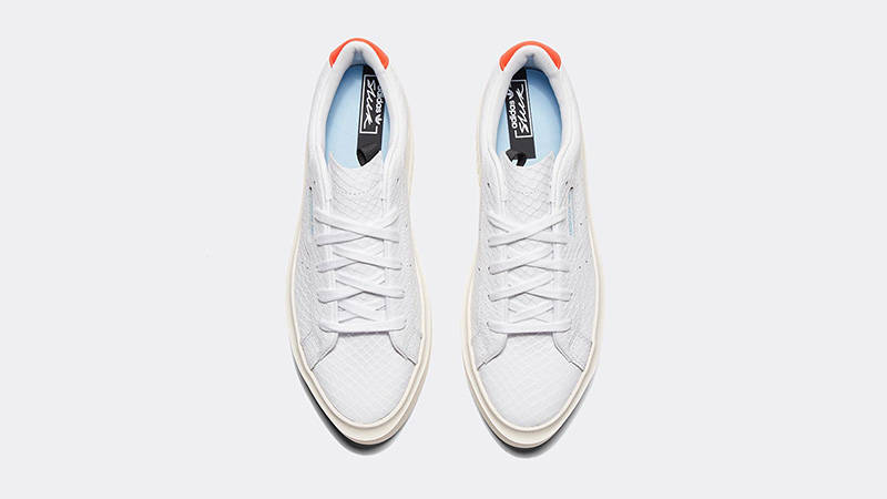 adidas Sleek Super White Red Womens