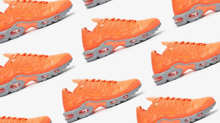 Make A Statement In This Nike Air Max Plus Deconstructed "Total Orange"