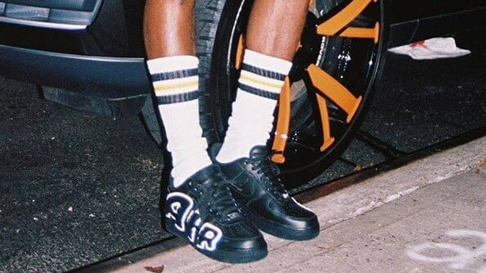 A$AP Rocky Shares A First Look At The Cactus Plant Flea Market x Nike Air Force 1 ‘Black’ 4