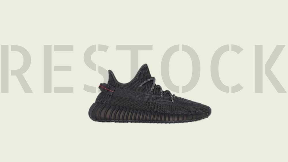 A Major Black Friday Restock Is Coming For The Yeezy Boost 350 V2 'Black' A Major Black Friday Restock Is Coming For The Yeezy Boost 350 V2 ‘Black’